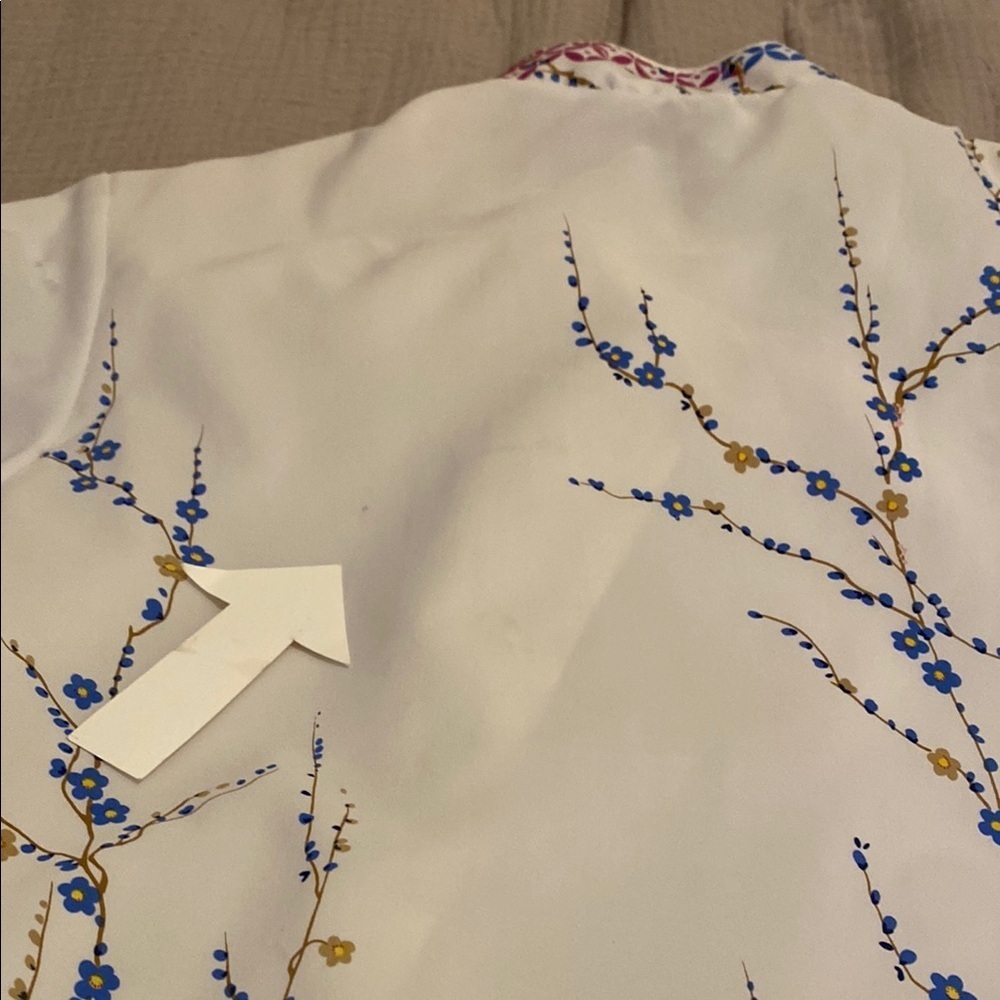 Christian Dior Floral Lounge Wear. Vintyge. Size M - Picture 11 of 16